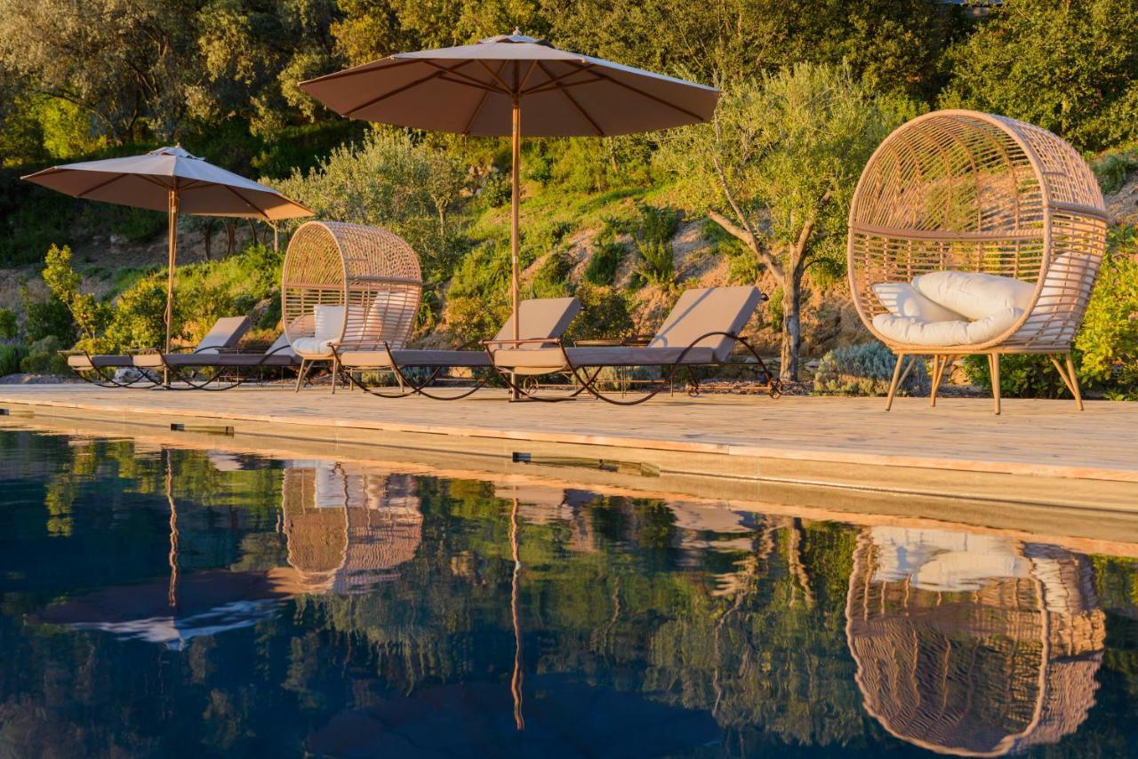 Terre De Maquis, Maison D'Hotes Vue Mer Corse Sari-D'orcino Exterior foto