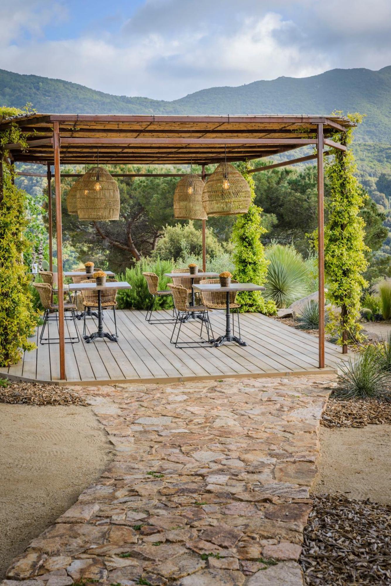 Terre De Maquis, Maison D'Hotes Vue Mer Corse Sari-D'orcino Exterior foto