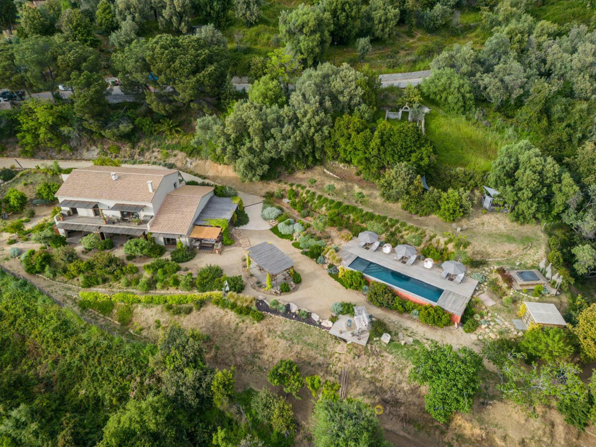 Terre De Maquis, Maison D'Hotes Vue Mer Corse Sari-D'orcino Exterior foto